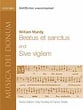 Beatus et Sanctus and Sive Vigilem SAATB choral sheet music cover